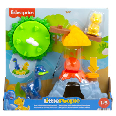 Little People Spin & Play dinosaur playground toy, UK version