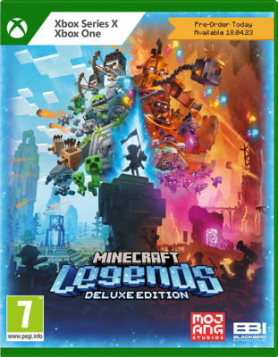 Xbox Minecraft Legends video game for Xbox Series X (British brand)