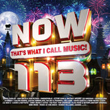 NOW 113 compilation CD cover art, imported from the UK