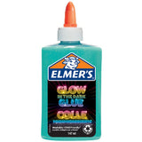 Elmers blue glow-in-the-dark craft glue 147 ml - British product