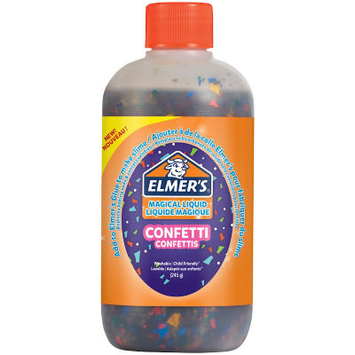 Elmer's Confetti Magical Liquid slime activator 245g (British brand)
