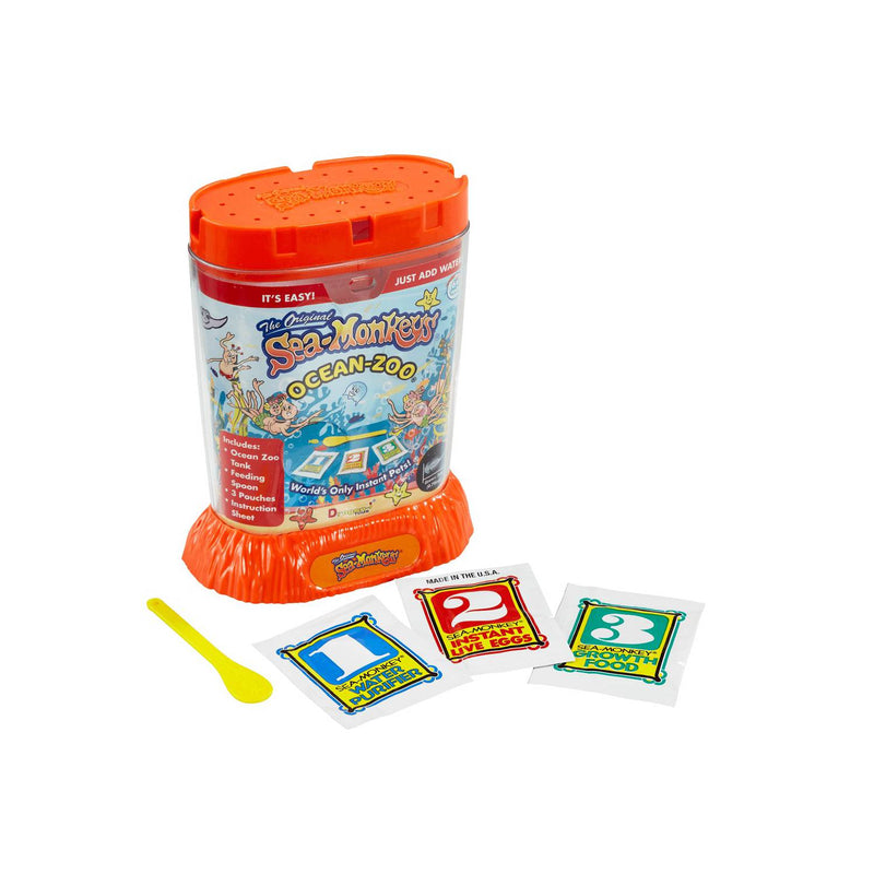 Sea Monkeys Ocean Zoo kit with tank - British product