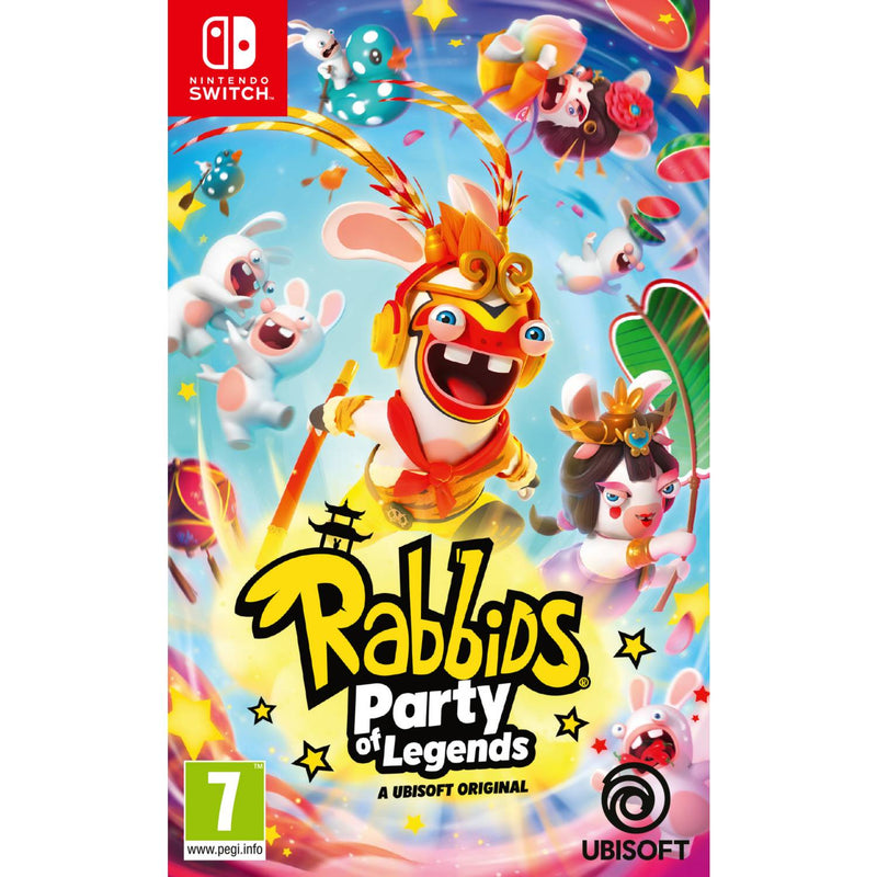 Rabbids party game for Nintendo Switch, UK version