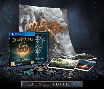 Elden Ring PS4 launch edition game, imported from the UK