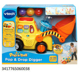 VTech push along digger toy (British brand)