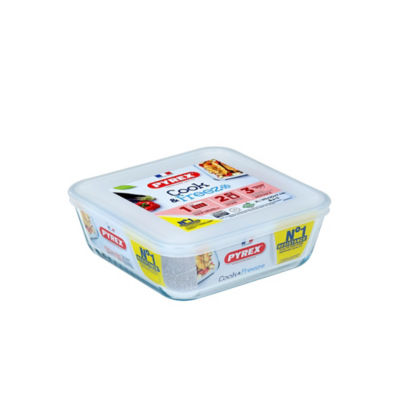 Pyrex square storage dish 2L, UK version