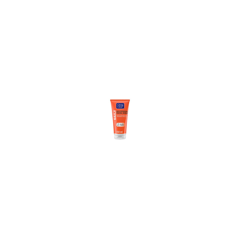 Clean & Clear Daily Skin Energising Facial Scrub 150ml - British product