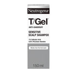 Neutrogena T/Gel Anti-Dandruff Sensitive Scalp Shampoo 150ml, imported from the UK