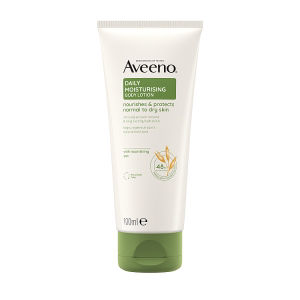 Aveeno daily moisturising body lotion fragrance free 100ml (British brand)
