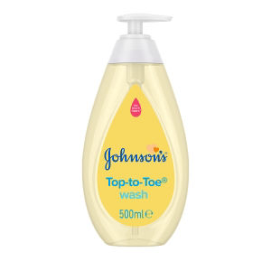 Johnson's Top-To-Toe Baby Wash 500ml, UK version