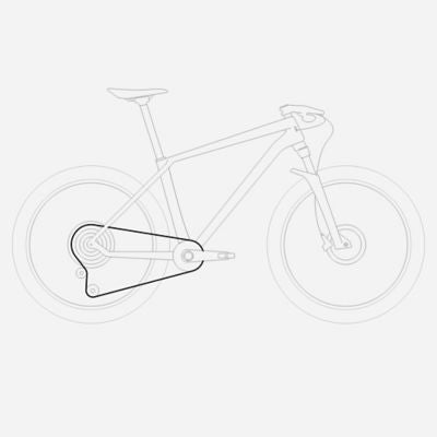 Decathlon 3 to 8 Speed Bike Chain 118 Links - British product