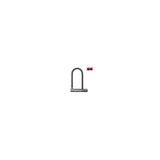 Decathlon Mini Grey Bike D Lock - British product