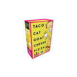 Blue Orange Taco Cat Goat Cheese Pizza card game - British product