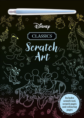 Disney scratch art bundle - British product