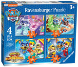 Ravensburger Paw Patrol Mighty Pups puzzle box set, UK version