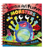 Curious Universe Scratch Art Friends activity book - British product