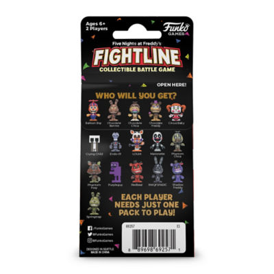 FightLine Character Pack with exclusive FNAF figures, imported from the UK