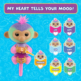 Fingerlings Magic Moods Monkey interactive toy, UK version