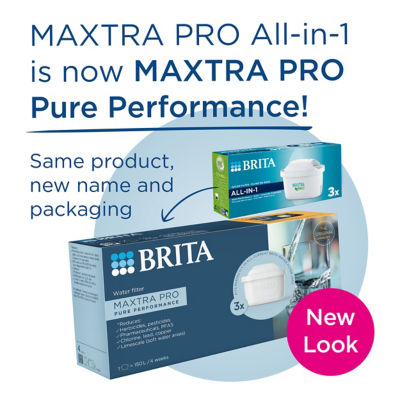 Brita MaxTra Pro water filter cartridge 3 pack - British product