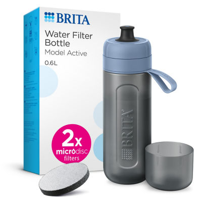 Brita water filter bottle blue 0.6L (British brand)
