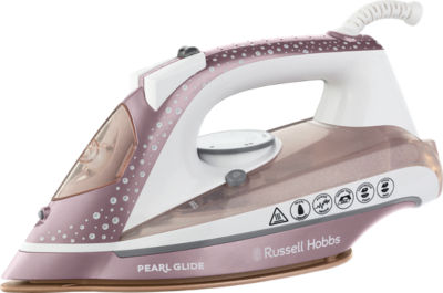Russell Hobbs Pearl Glide steam iron, imported from the UK