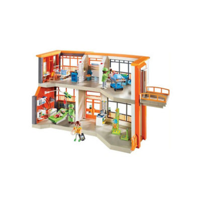 Playmobil 6657 City Life Furnished Children's Hospital - British product