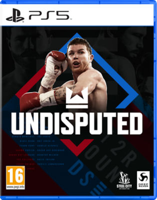 PS5 Undisputed boxing game simulation title , imported from the UK