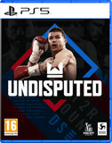 PS5 Undisputed boxing game simulation title , imported from the UK
