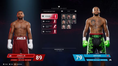 PS5 Undisputed boxing game simulation title , imported from the UK