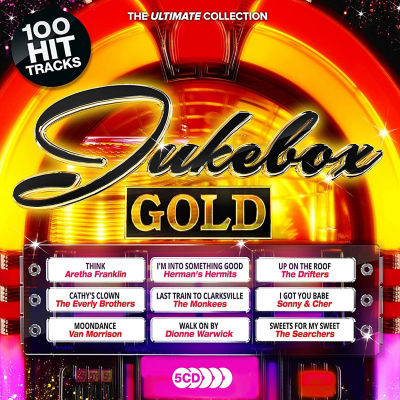 Ultimate Jukebox Gold 5CD music compilation - British product