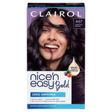 Clairol Nice'n Easy permanent hair dye 4.67 Amethyst Brown - British product