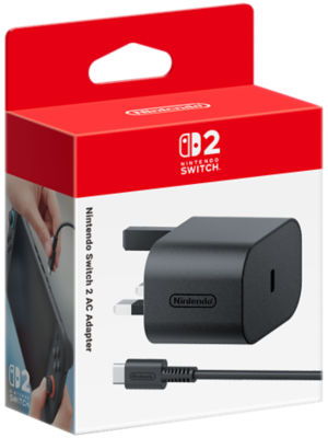 Nintendo Switch 2 AC adapter replacement (British brand)