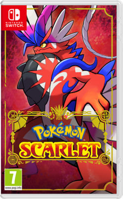 Nintendo Switch Pokémon Scarlet video game, imported from the UK