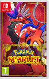 Nintendo Switch Pokémon Scarlet video game, imported from the UK