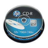 HP CD-R 10pk blank recordable CDs, UK version