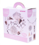 Amscan Rose Gold Tableware pack 81 pieces - British product