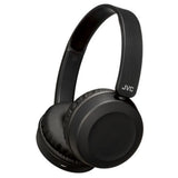 JVC on-ear Bluetooth headphones in black, UK version