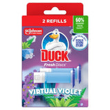 Duck toilet disc refill Virtual-Violet 2x36ml - British product
