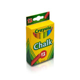 Crayola coloured chalk 12 pcs - British product