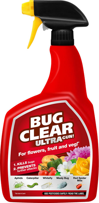 Bug Clear Ultra Ready To Use Spray - 1L GOODS ASDA   
