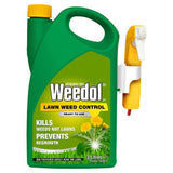 Weedol Lawn Weed Control 3L container, imported from the UK