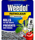 Weedol Pathclear weed killer concentrate 6 pack 120m2 (British brand)