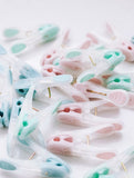 Addis soft grip pegs 24-pack mixed colours - British product
