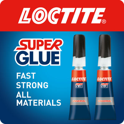 Loctite Universal Liquid Super Glue 2x3g - British product