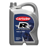 Carlube motor oil Triple R 10W40 Semi Synthetic 4Ltr (British brand)