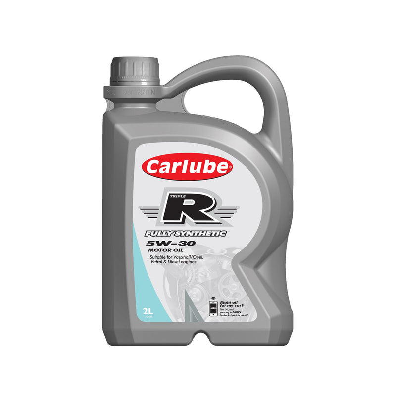 Carlube Triple R 5w30 fully synthetic engine oil 2L - British product