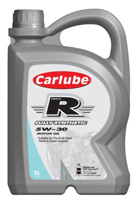 Carlube Triple R 5w30 fully synthetic engine oil 2L - British product