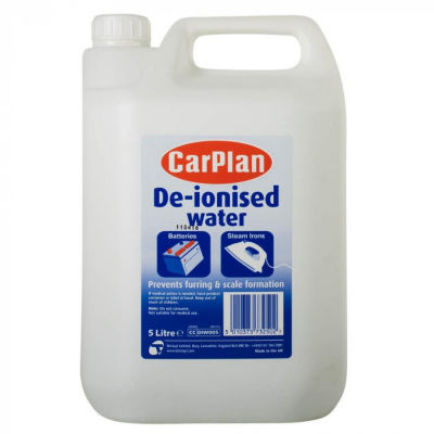 CarPlan de-ionisert vann 5L (britisk merke)
