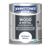 Johnstone's Undercoat Brilliant White paint (British brand)