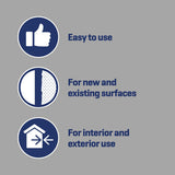 Johnstone's Undercoat Brilliant White paint (British brand)